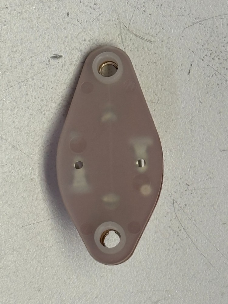 Keystone 4601 TO‑3 Transistor Socket / Insulator Plate – New 5 pack