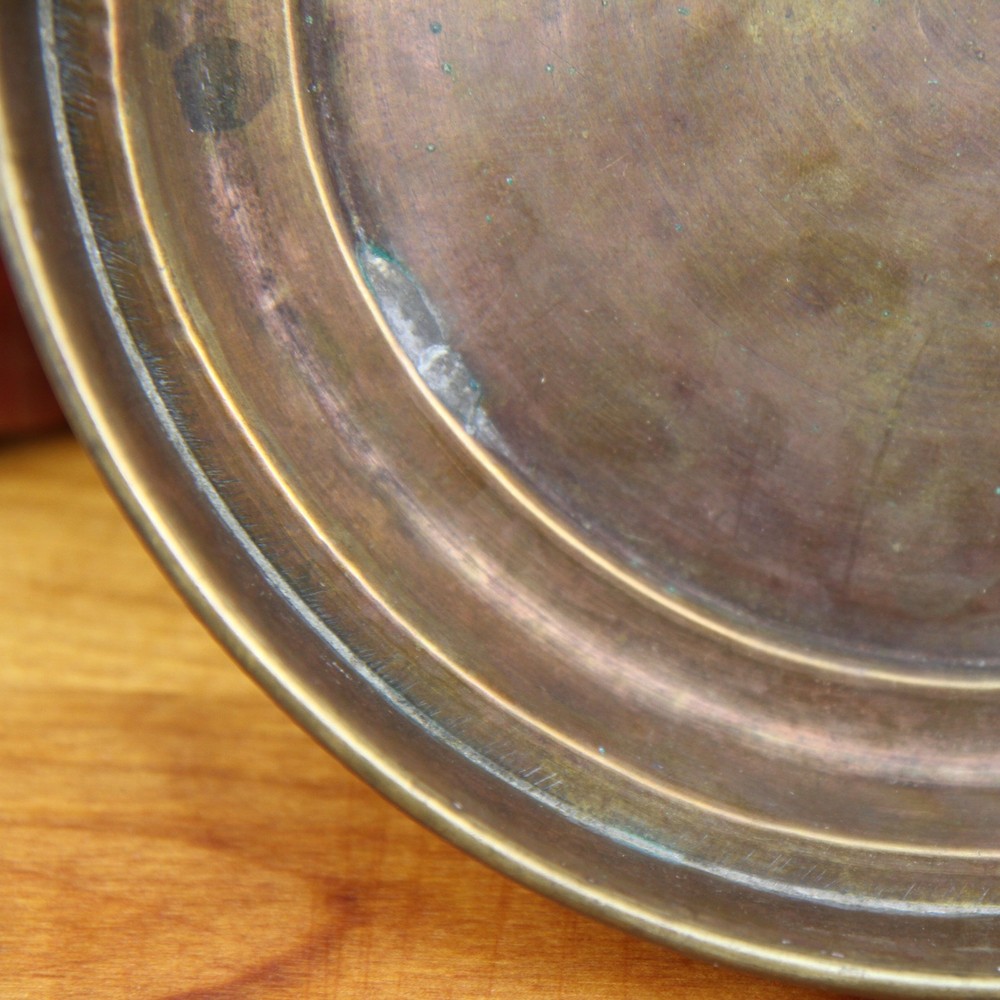 Antique Copper Three Piece Steamer Warmer Pot Insert? Decor Only