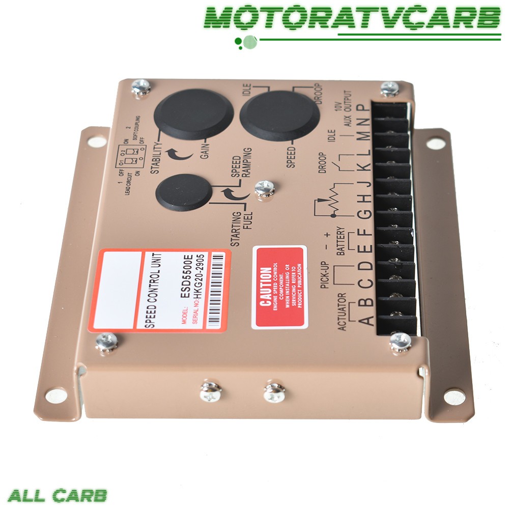 ALL-CARB Electronic Engine Speed Controller Governor Generator Genset ESD5500E