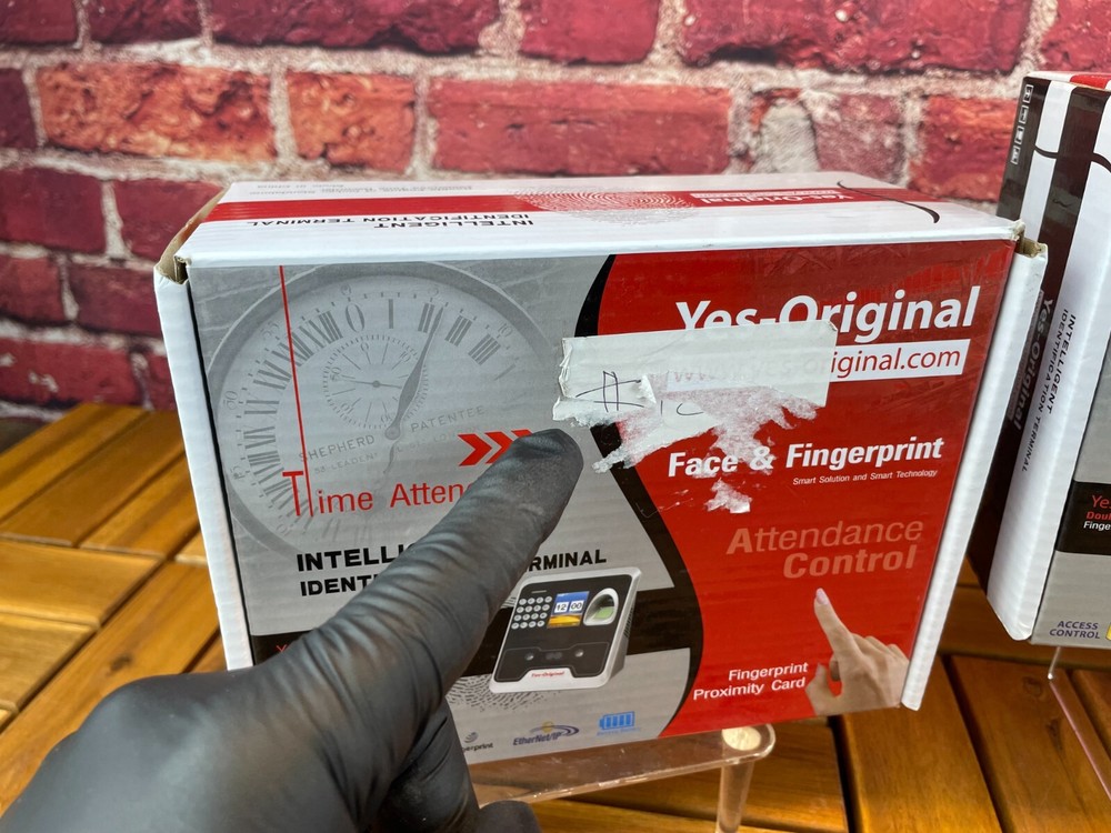 AS-IS Lot 3 YES-ORIGINAL FACE FINGERPRINT IDENTIFICATION CONTROL SYSTEM YFPC770