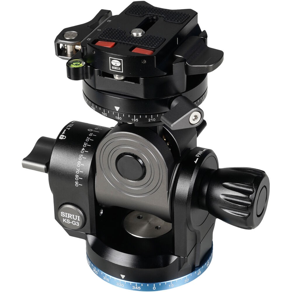 Sirui KS-G3 Geared Tripod Head precise control over