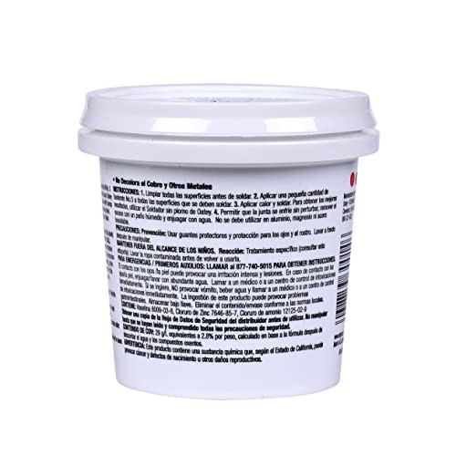 30014 Paste Flux, Paste, Petroleum, 8 oz.