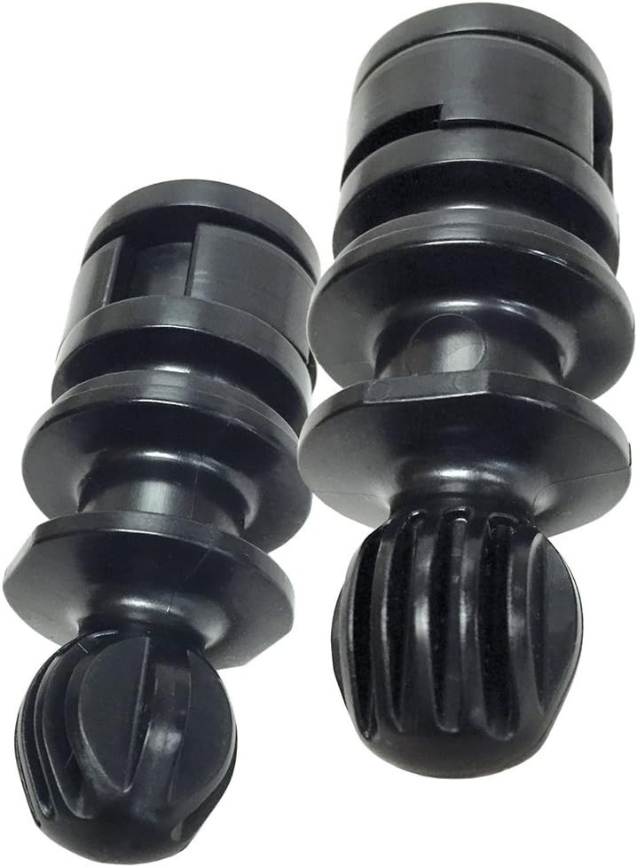 Floor Adaptor, Fits 12' Poles, Black