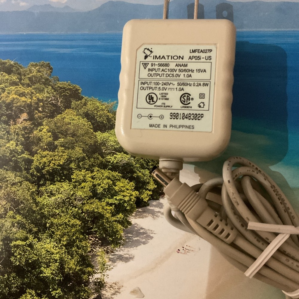 IMATION - AP05I-US IMATION / 5V INPUT: AC100V 50/60Hz 15VA OUTPUT: DC5.0V = 1.0A