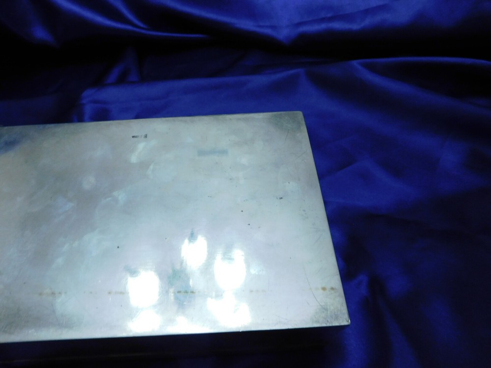 LARGE LUEN WO CHINESE EXPORT STERLING SILVER BOX - EXCELLENT CONDITION