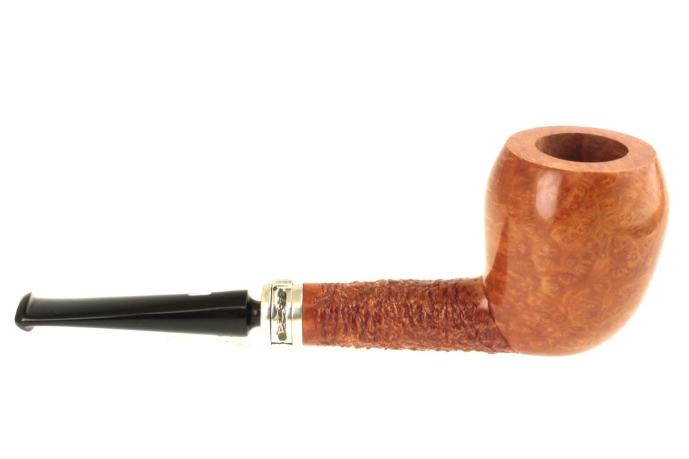 Castello Collection K - Pear - with silver "stand" band
