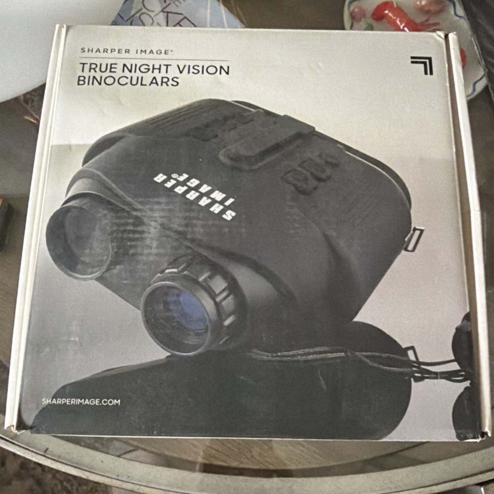 Sharper Image True Night Vision Digital Binoculars Black High Performance Optics