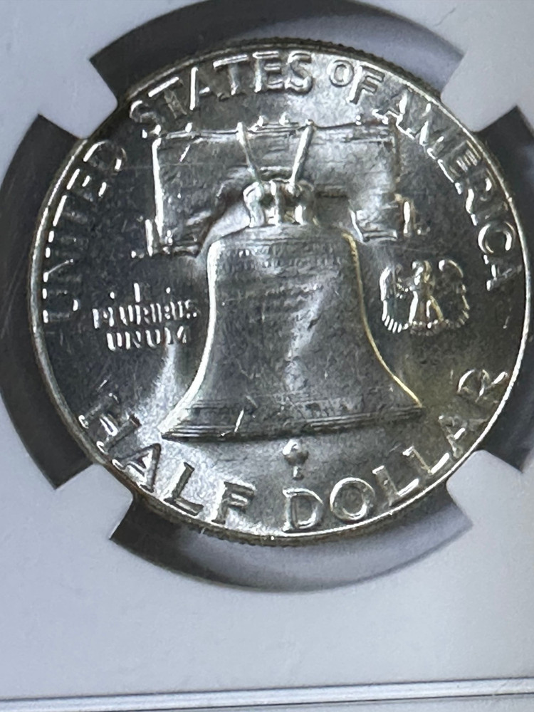 1960 50c Franklin Half (Silver), NGC MS63