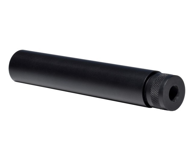 Black Color Aluminum 1/2x28 TPI Thread Muzzle Brake Compensator
