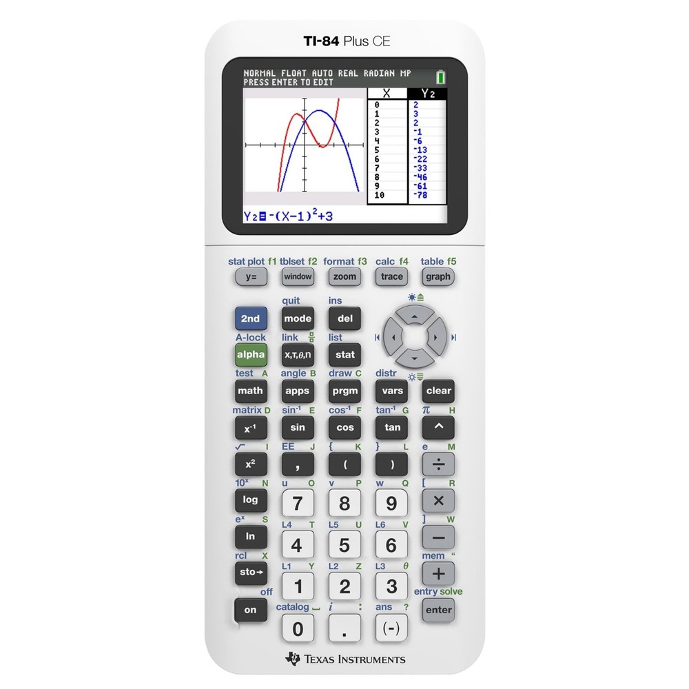 Texas Instruments 84 Plus CE Graphing Calculator