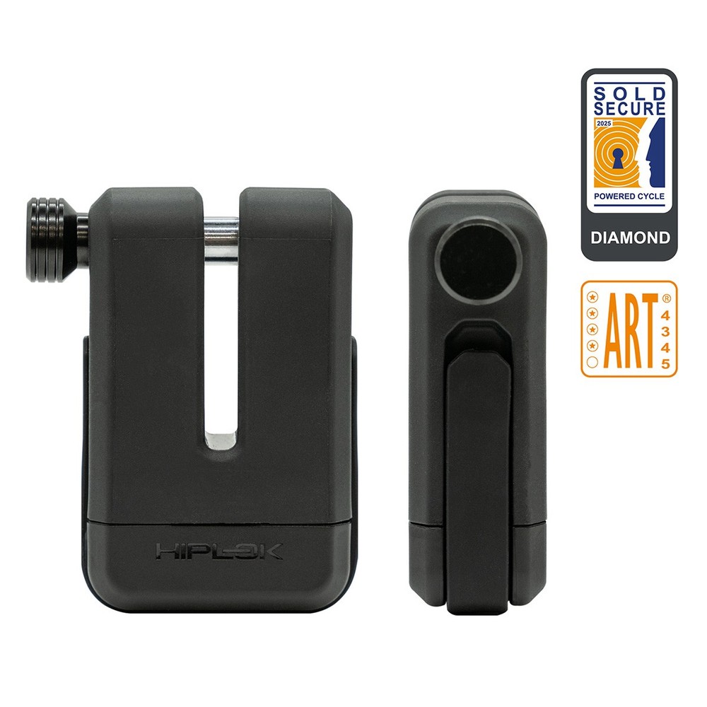 Hiplok MD1000 Disc Lock - Black