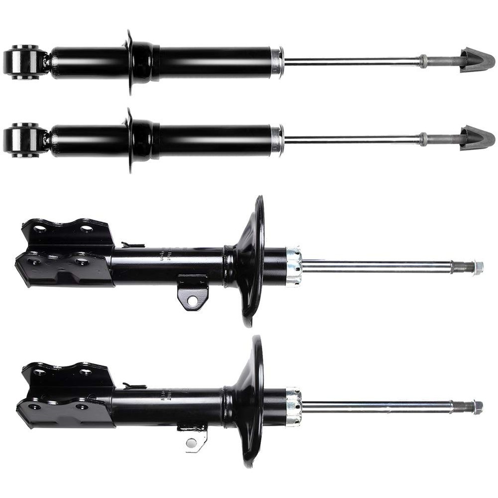 Front Rear Shock Absorbers Compatible 2004-2009 Prius Replacement 333389