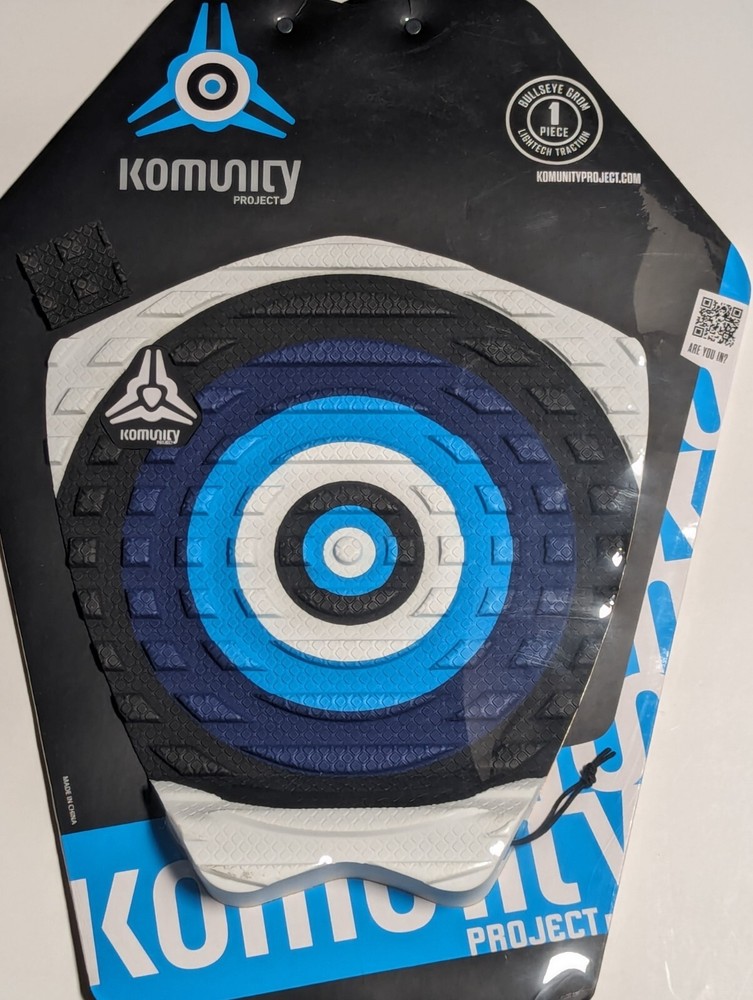 Komunity project surfboard traction tailpad 1 piece Tail Pad grom size small pad