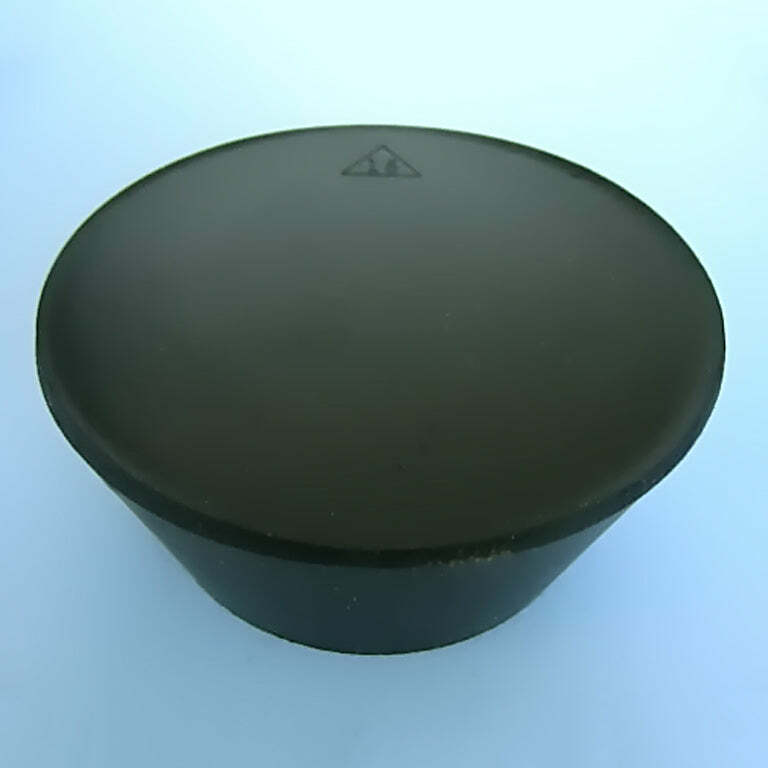 SIZE 16 BLACK RUBBER STOPPERS (COUNT 1)