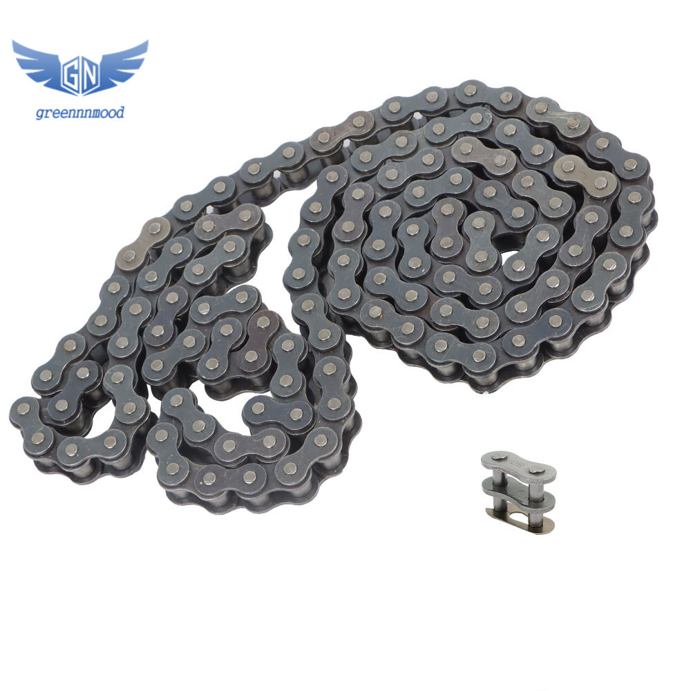 #80 Heavy Duty Roller Chain × 10 Feet With 1 Connector