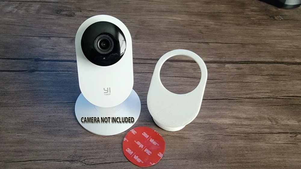 Yi Home Camera 1080p Adjustable Window Mount 3D Printed