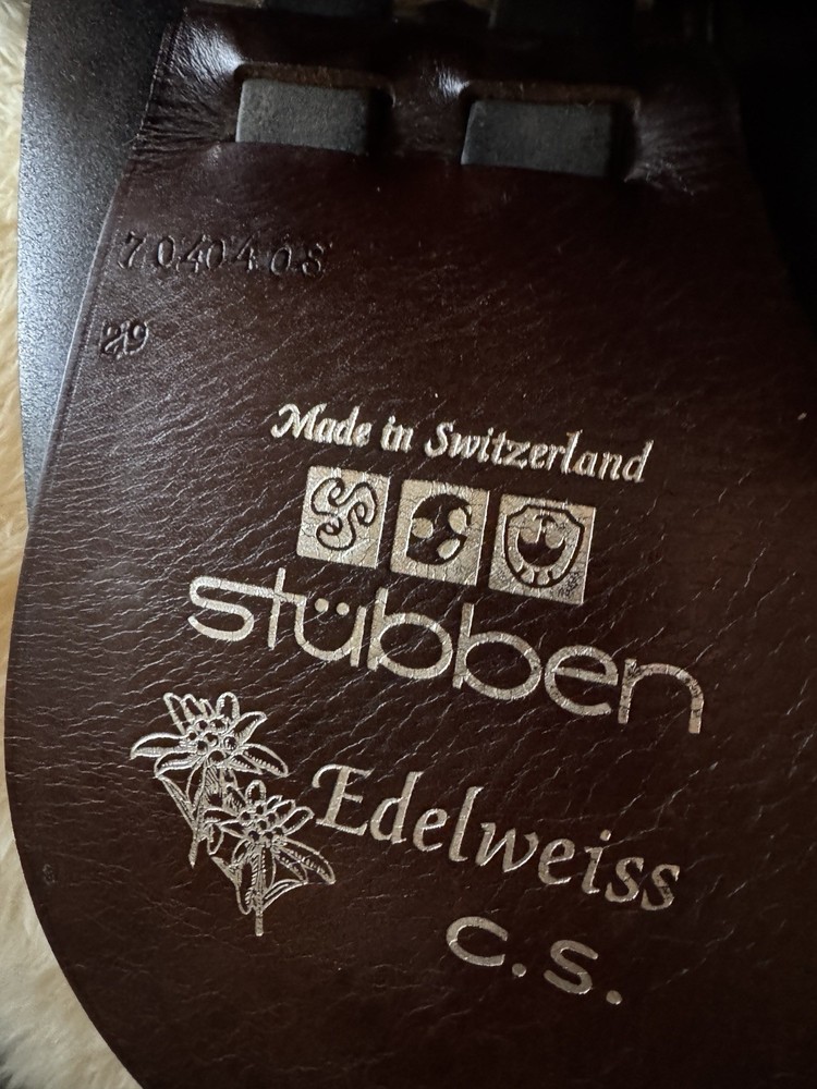Stübben Edelweiss CS Saddle 17.5” 29cm