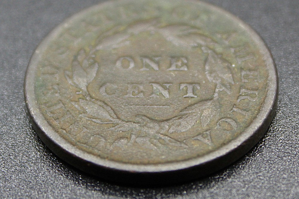 1833 Large Cent Nice Original Medium Brown VG