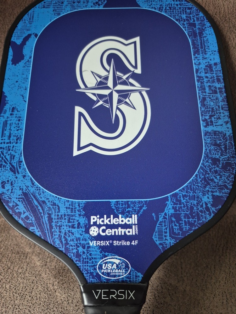 Seattle Mariners Versix Strike 4F Composite Pickleball Paddle