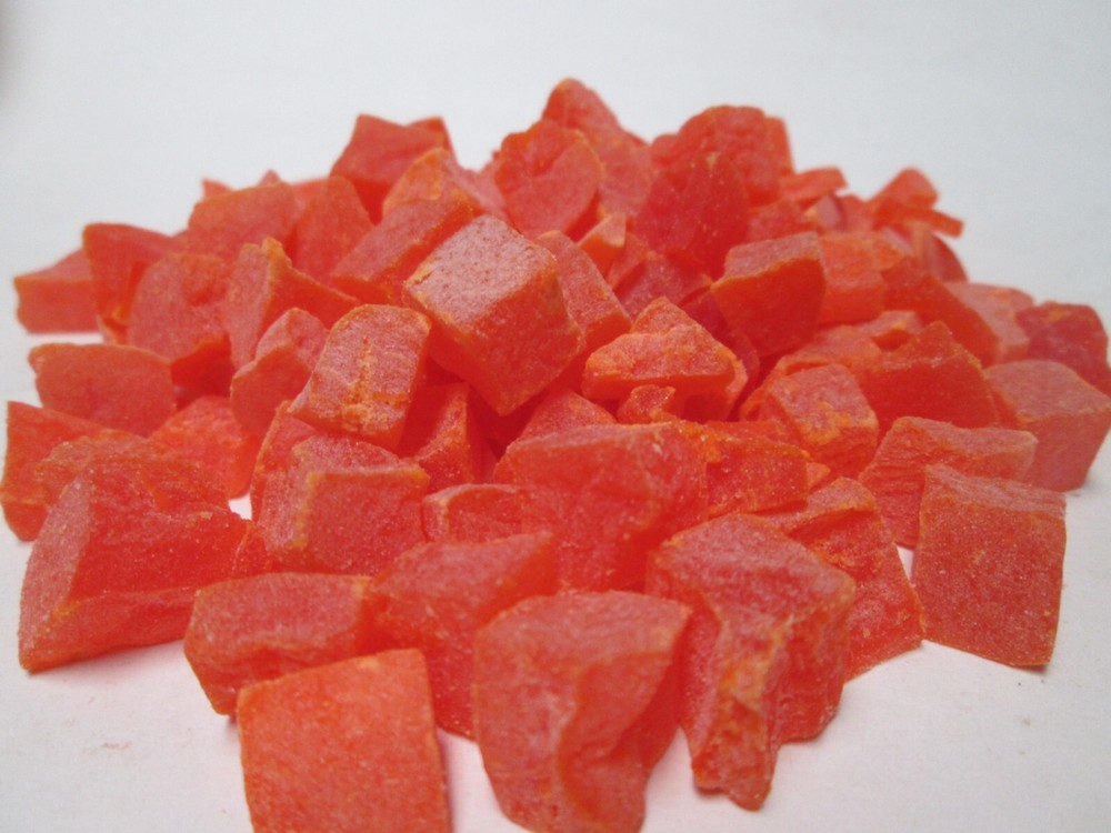 Dried Papaya chunks, 11 lbs / bag-greenbulk