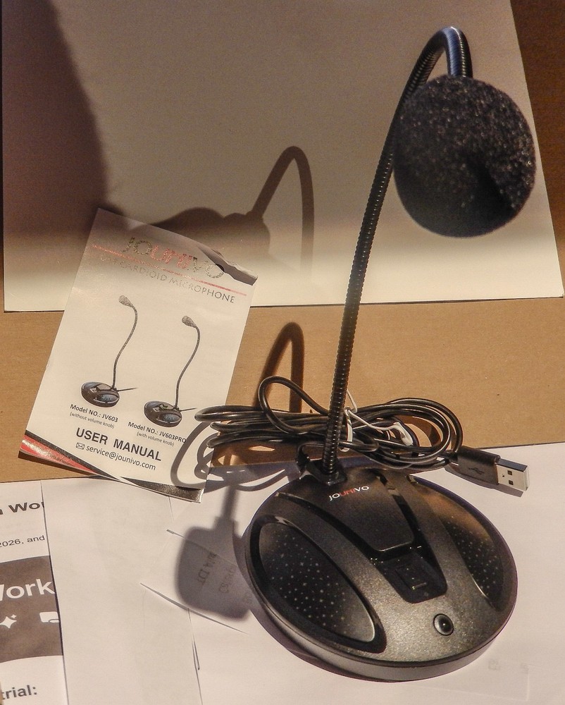 USB Microphone for Computer JOUNIVO PC/Laptop & MAC
