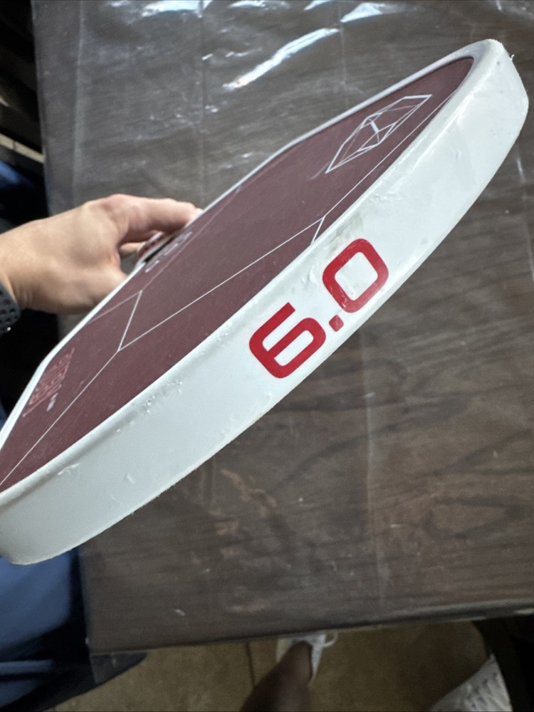 Six Zero 6.0 Ruby Pickleball Paddle 16mm
