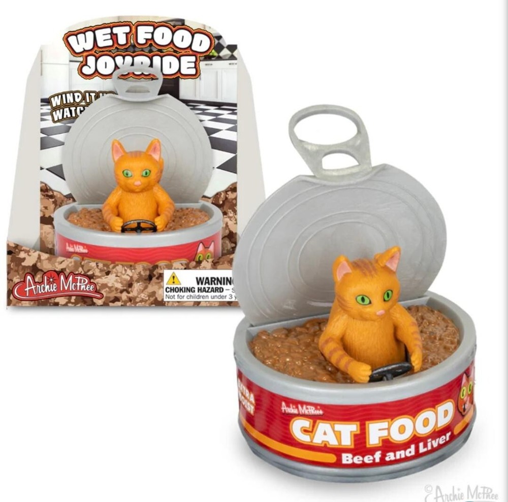 Wet Food Cat Joyride Pull-Back Car (1 Random Style Per Order)