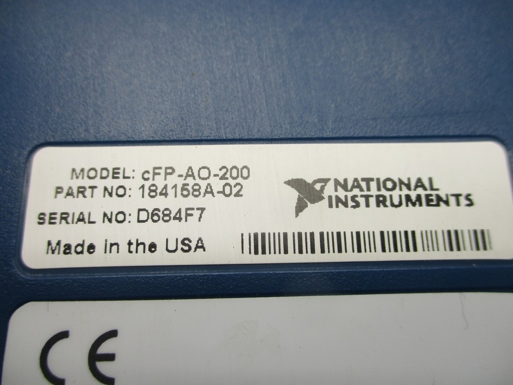 NATIONAL INSTRUMENTS 184158A-02 MODULE NSNP
