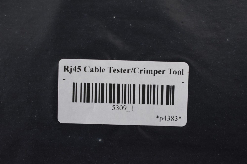 Generic Network RJ-45 Crimping Tool Set Ethernet Network Cable Connector Tester