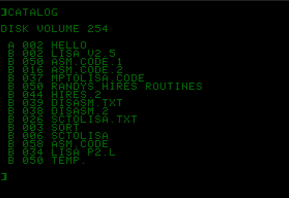 LISA 2.5G - Lazer Interactive Symbolic Assembler for Apple II -5.25” 2-in-1 Disk
