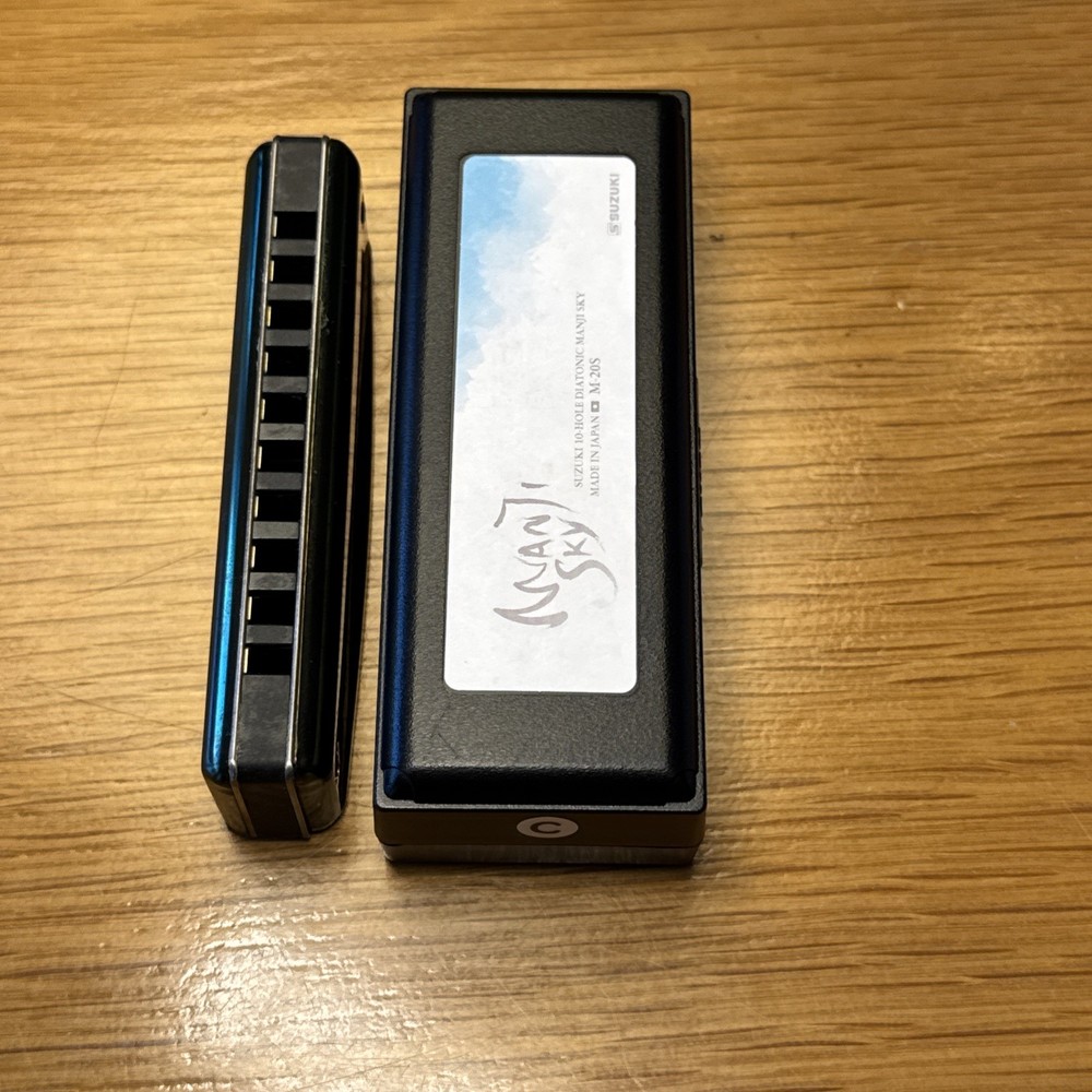 Suzuki C-20 Olive 10-hole Diatonic Harmonica - C Major