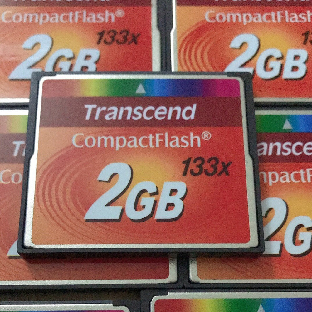 1/5/10Pcs 2GB Transcend CompactFlash CF Card 133x Speed Flash Memory Card
