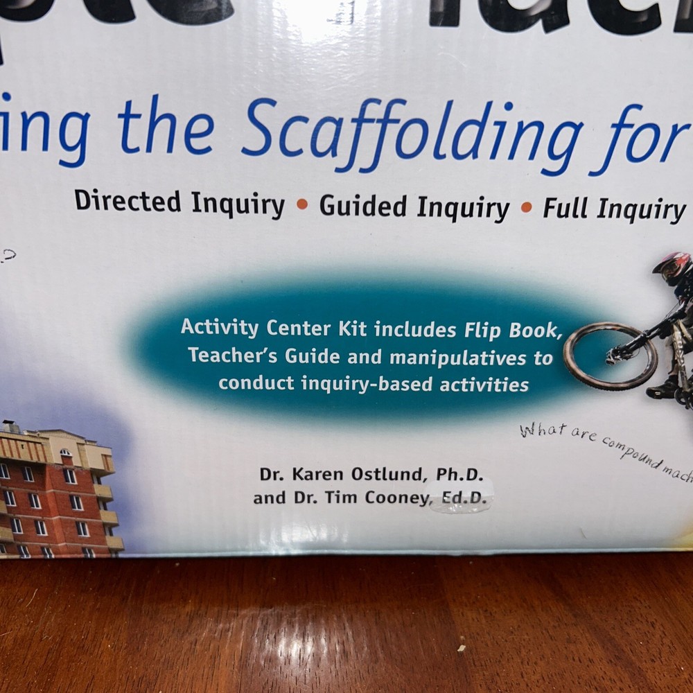 FLIP 4 SCIENCE WORK & SIMPLE MACHINES Kit by Learning Resources LER0817 Gr. 3-6