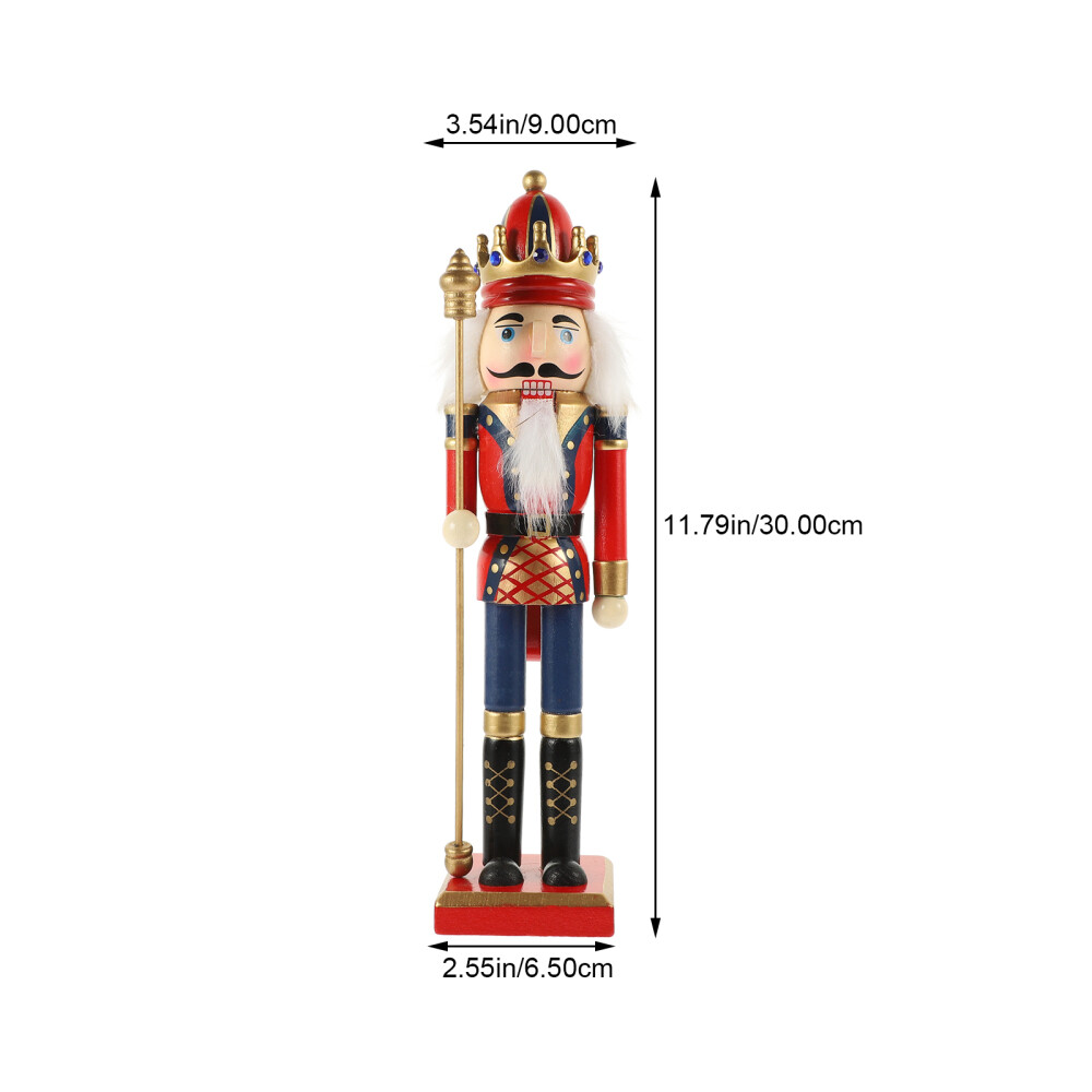 Christmas Nutcracker Figurine Decor Nutcrackers Doll Holiday Decoration