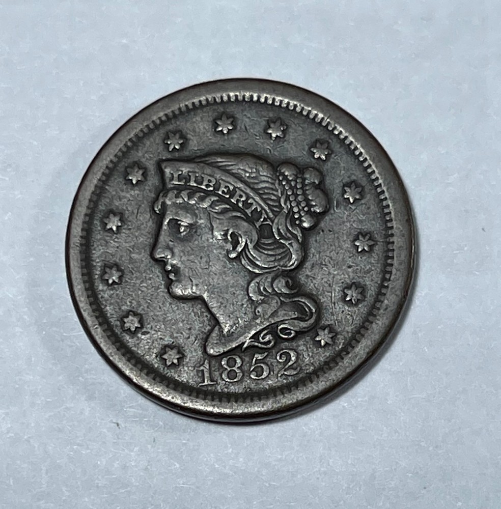 1852 Large 1C (#20191) XF
