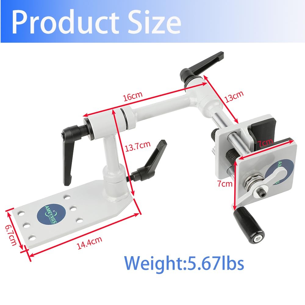 Bow Vise for Compound Bow 360° Adjustable Bow Mount Tool Compound Bow Press B...