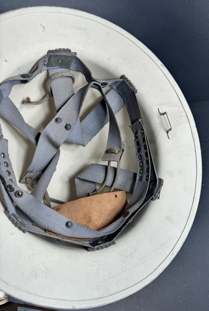WWII Civil Defense Helmet