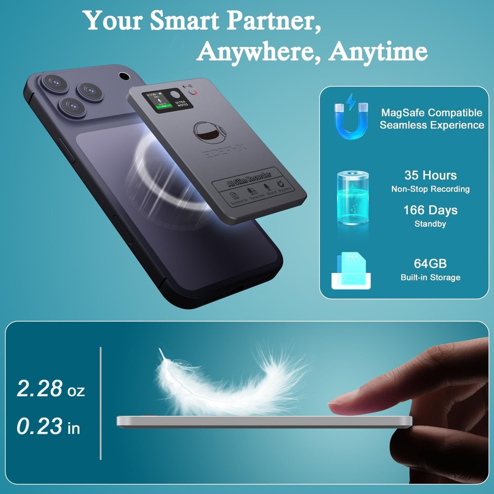 AI Voice Recorder, Transcribe & Summarize with Deep AI Analysis, Support 152 ...