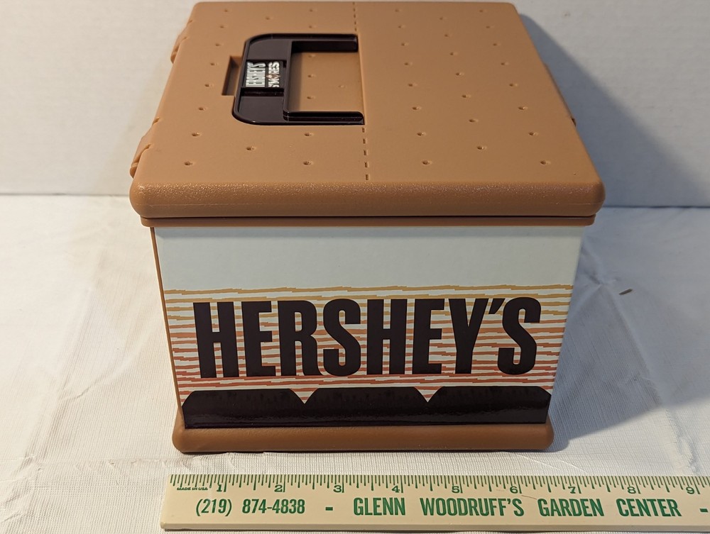 Hershey's S'mores Organizer Case For Graham Crackers, Marshmallows Hershey Bars.