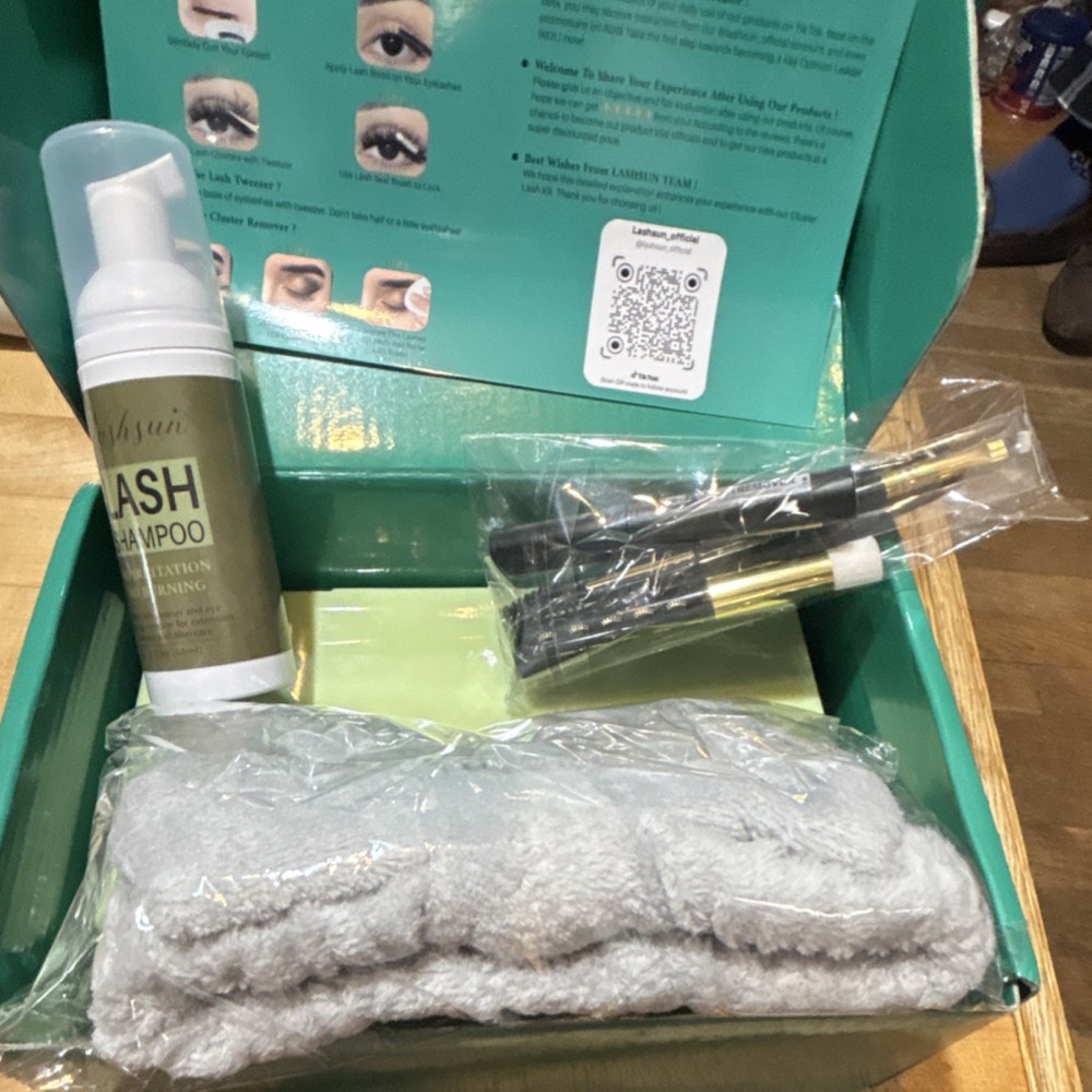 Lashsun Eyelash Extension Kit, Green Box, Kit