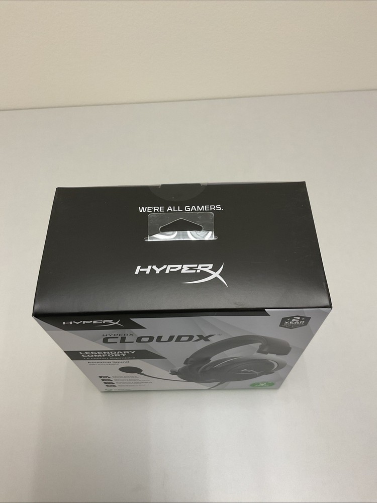 Hyper CloudX Gaming Headset (Black-Silver) - Xbox T34-23
