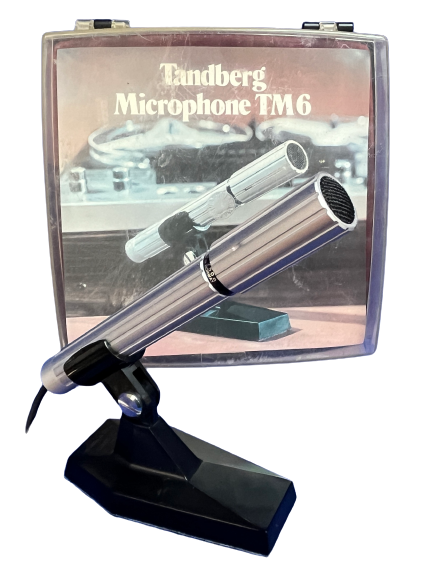 Tanberg TM6, Vintage Dynamic Microphone w/Stereo 1/4" plug