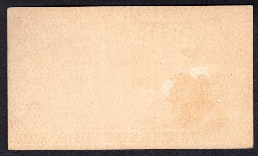1873 UX3 RARE "Black Eye" Misprint Error!