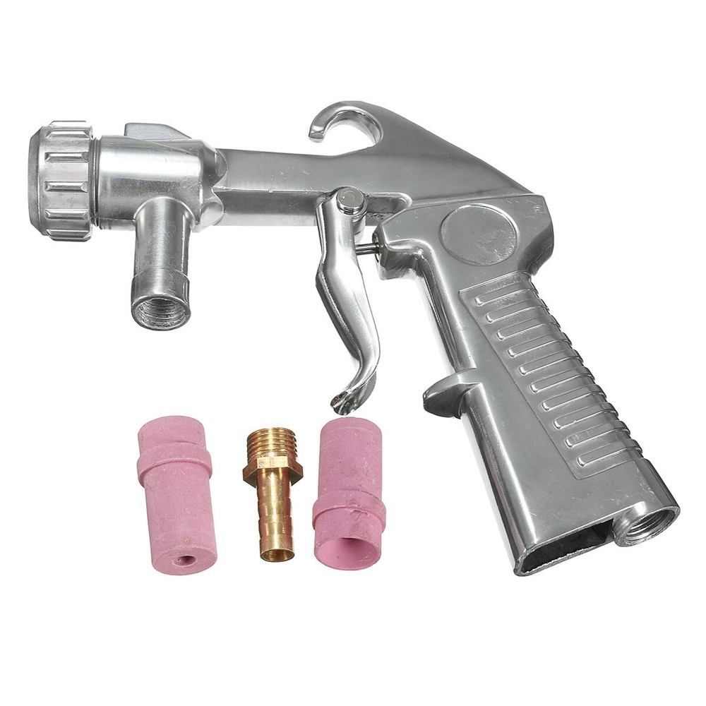 Air Siphon Sandblaster Feed Blast Nozzle Ceramic Tips Abrasive Sand Blasting