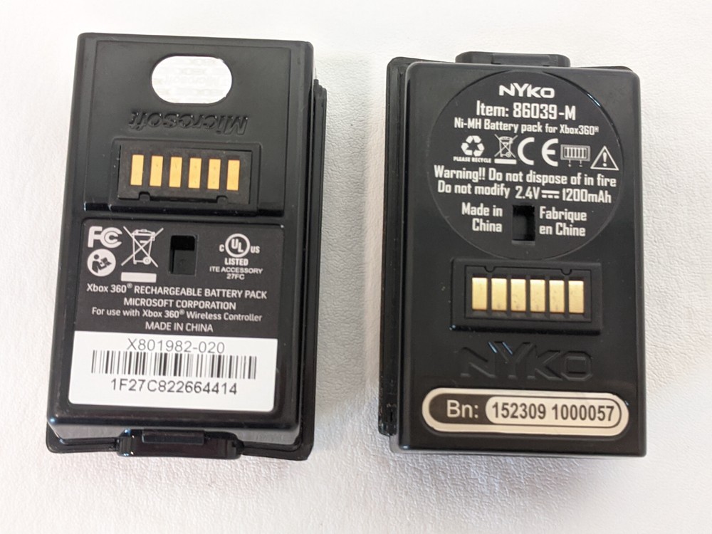 Controller Charge Cable, Battery Pack Chargeable Battery Model# X801982-020