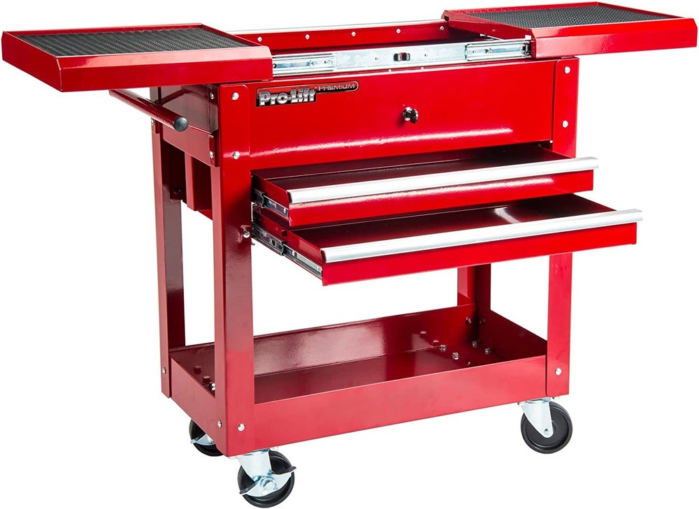 Pro-Lift Tool Cart, 350 lbs Capacity, 1 Pack