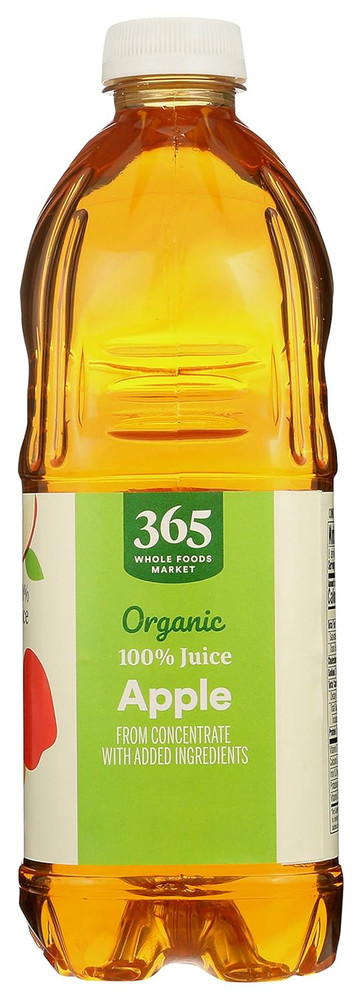 , Organic Apple Juice, 64 Fl Oz