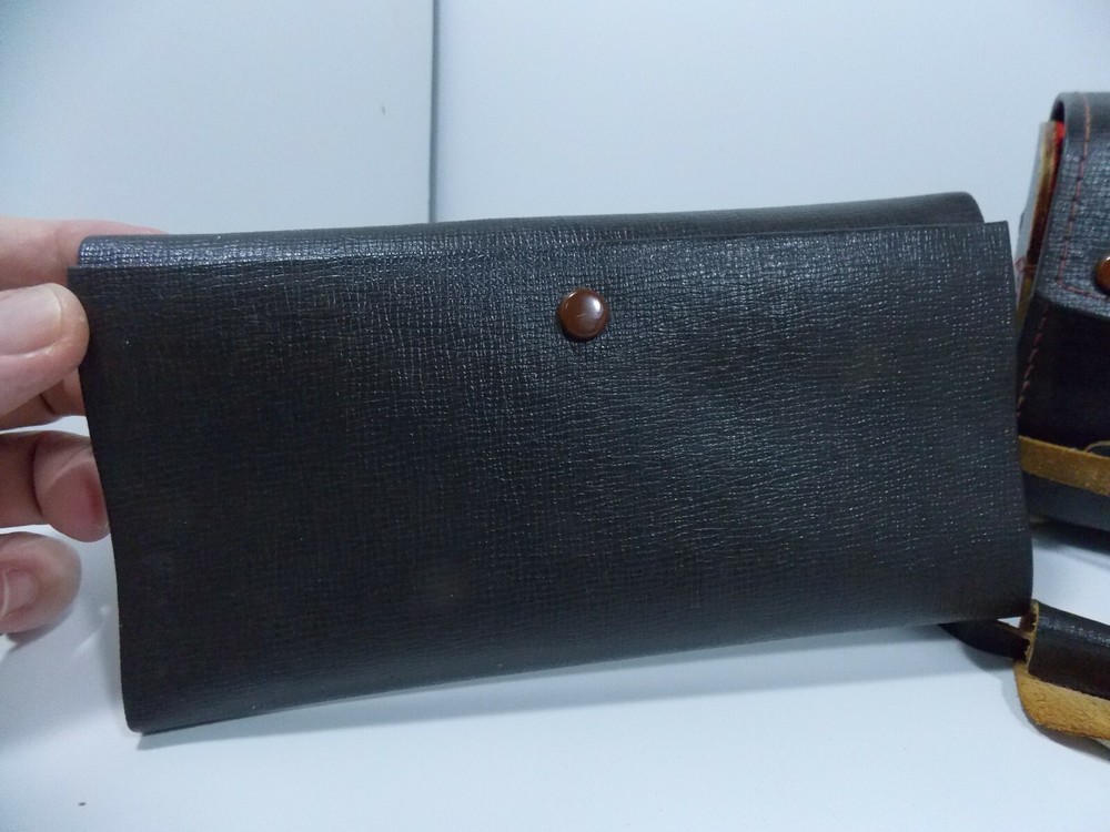 Vintage Sans & Streiffe No. 511 Lighted Microscope with Leather Case & Tools