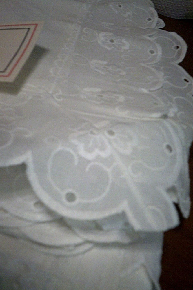 double strap sheet +2 cotton pillows with defects cm 237 x 250