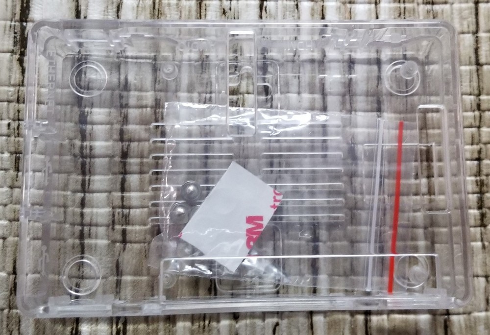 Raspberry Pi 3 Model B case, TRANSPARENT ***FREE SHIPPING*** USA****